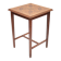 Wood table with marquetry, table with an antique parquet top, antique table.