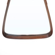 Vintage mirror with a teak frame, 1960s.