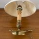 Vintage Brass Candle Bedside Lamp