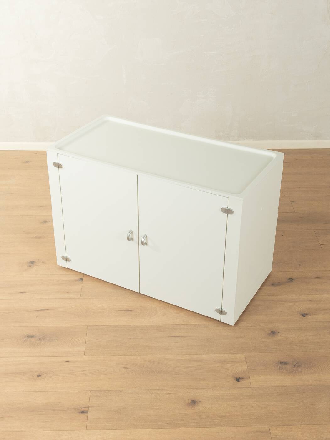 Interlübke sideboard with metal hinges, 1980s