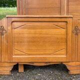 Lot of art deco style headboards and footboards