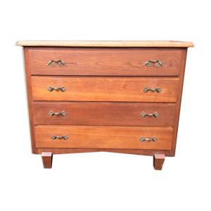 Commode vintage à pieds compas