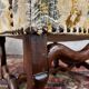 Walnut armchair from louis xiii period from the 17th century