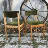 Set of 4 vintage Baumann chairs