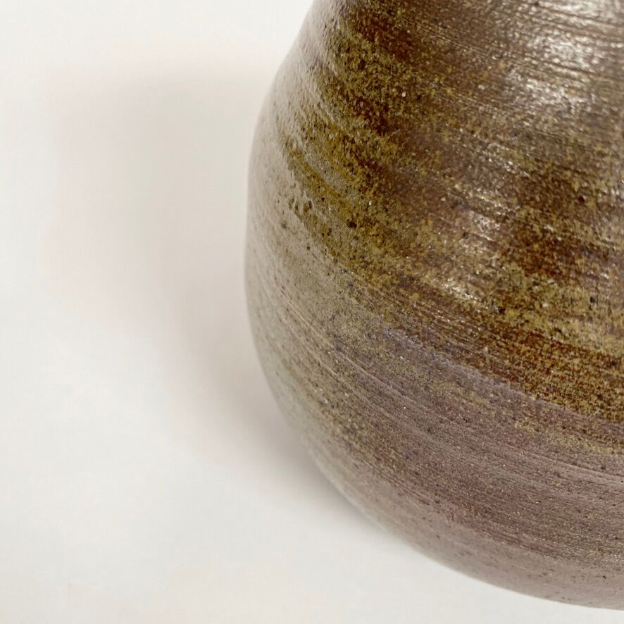 Vintage stoneware jug or vase from the 70s