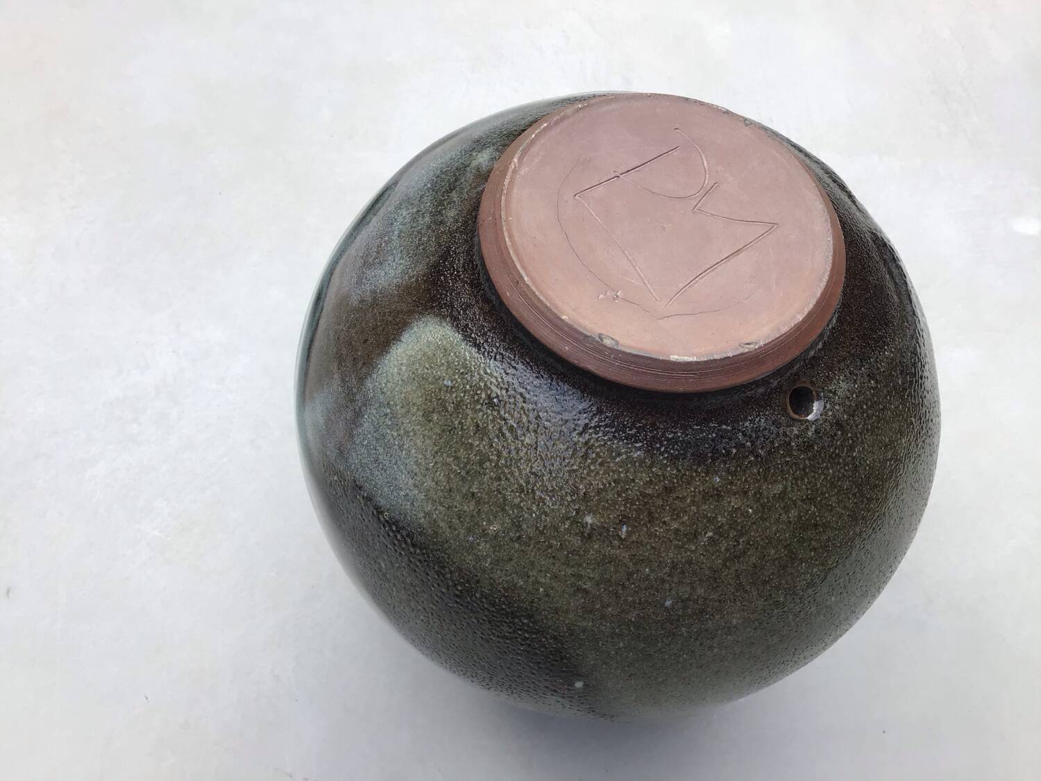 Ceramic ball lamp base