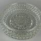 60s 70s ceiling lamp Hustadt Leuchten Germany Plafoniere glass & metal