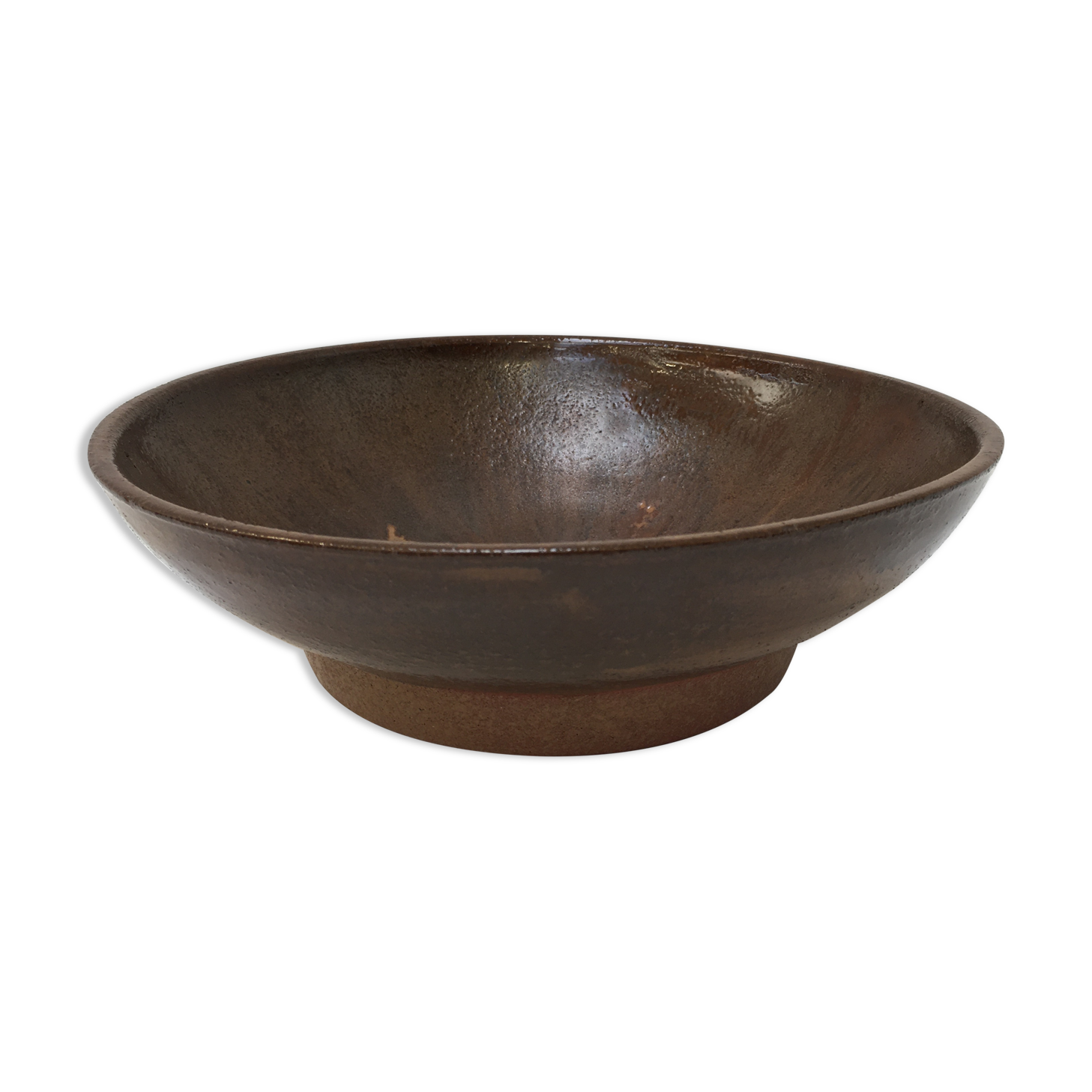 Sandstone dish signed