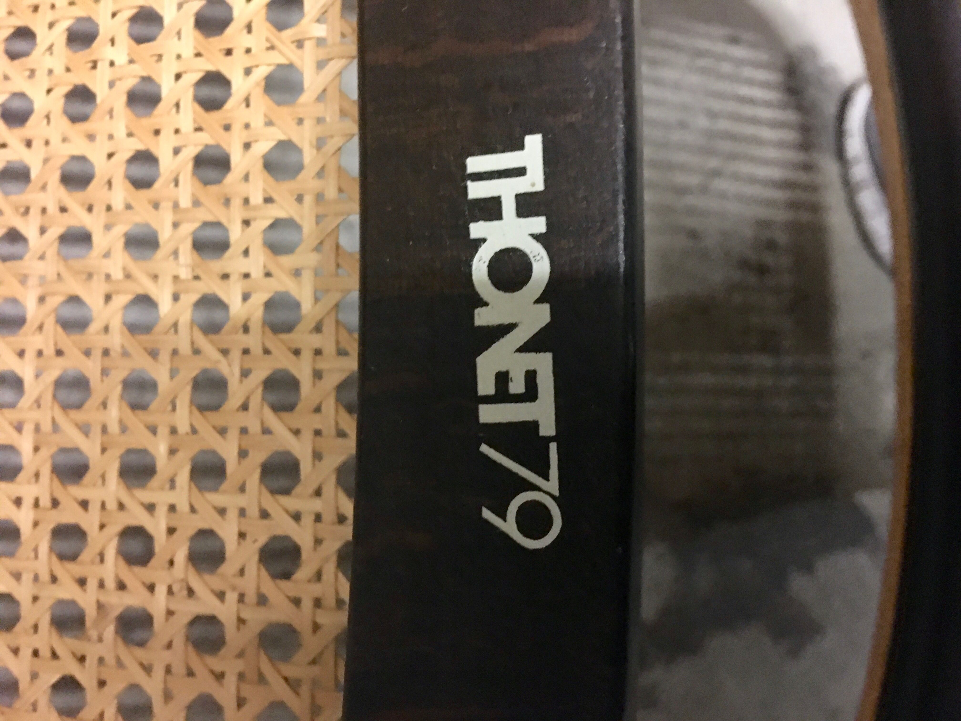 Marcel Breuer's walnut S64 armchair for Thonet