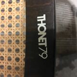 Marcel Breuer's walnut S64 armchair for Thonet