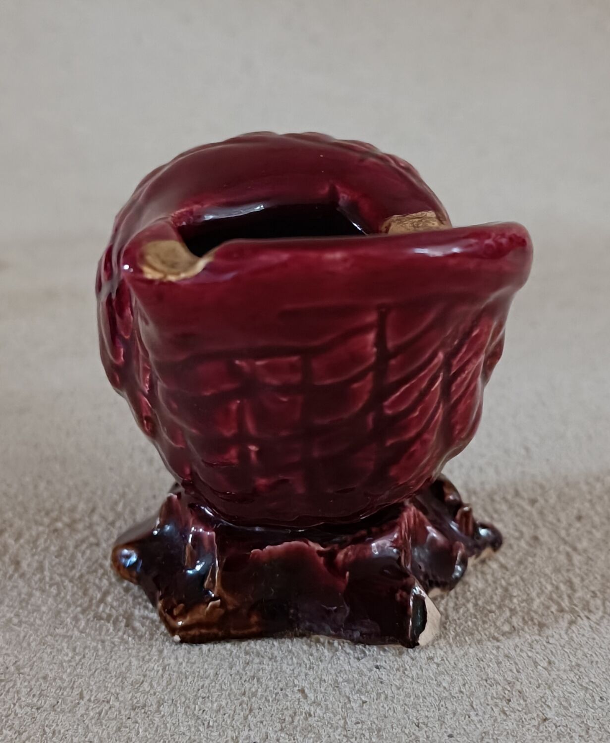 Cendrier coquillage vintage