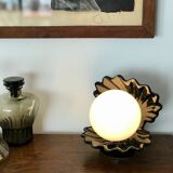 Vintage seashell lamp