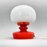 Mid Century All-Glass Table Lamp by Osvetlovaci, Czechoslovakia