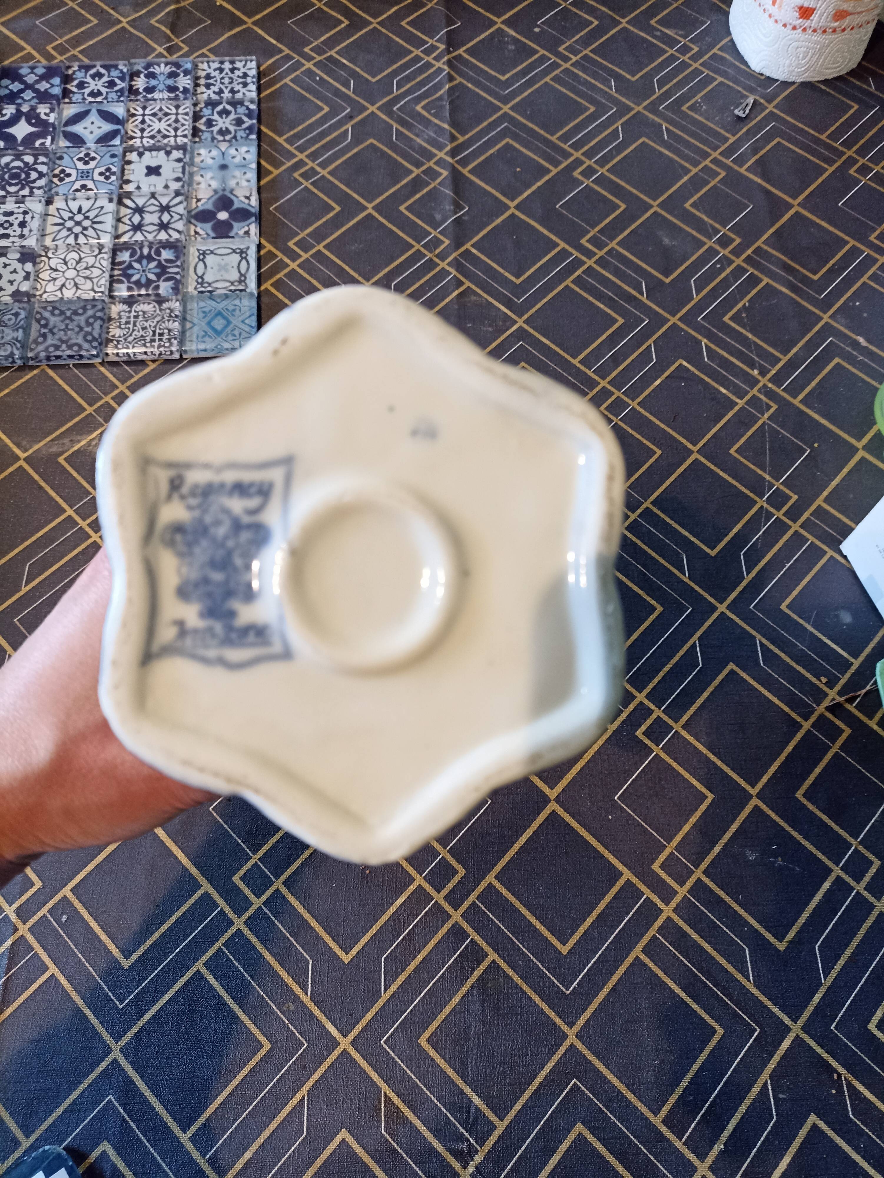 English porcelain jug