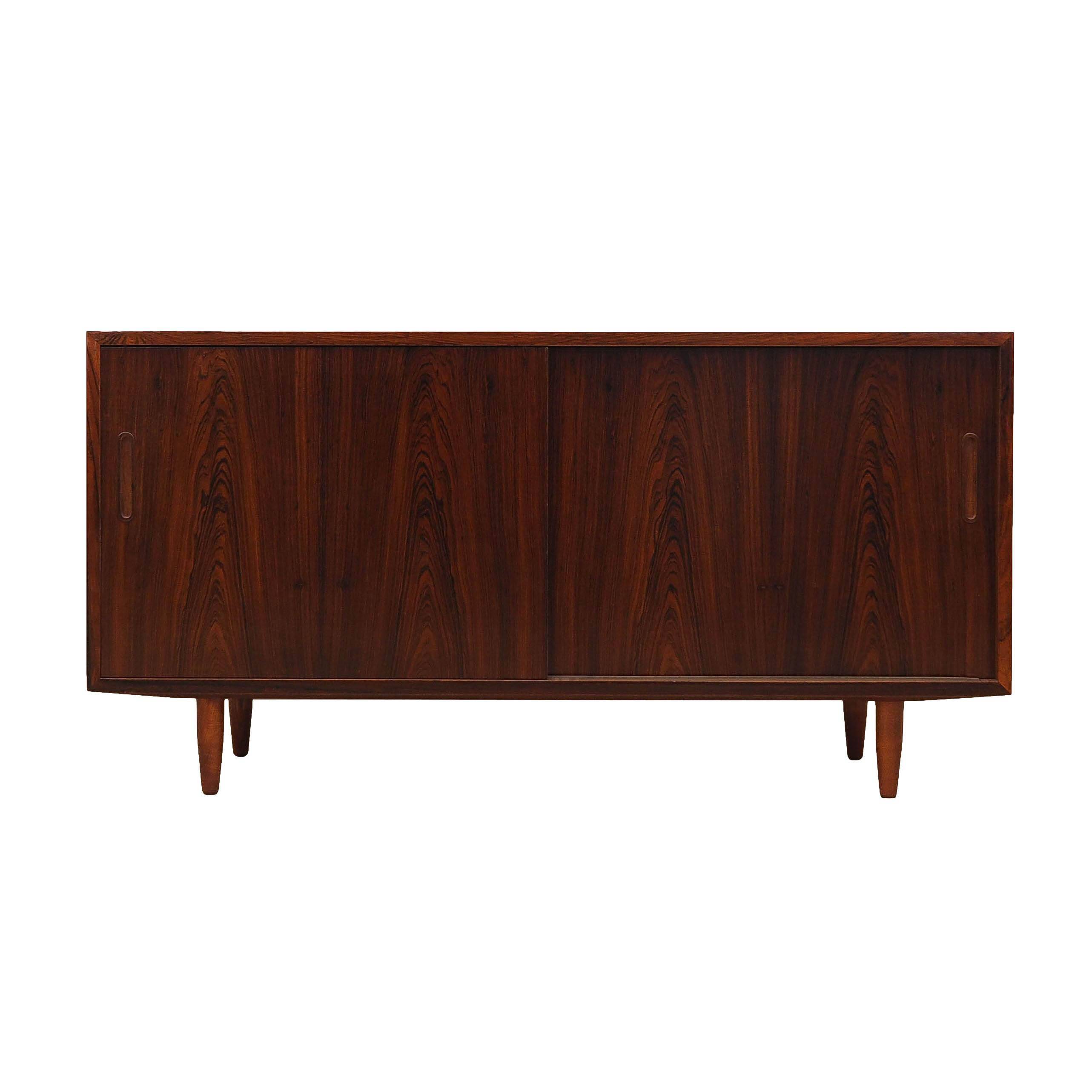 Rosewood cabinet, Danish design, 1970s, manufacturer: Hundevad