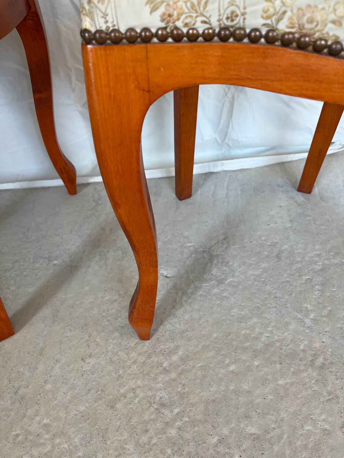 2 upholstered hot air balloon chairs