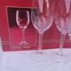 6 stemmed glasses 24 cl "épi" - Fleury, Cristal d'Arques