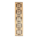 Vintage Orange Turkish Hand-Knotted Runner 80x338