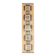 Vintage Orange Turkish Hand-Knotted Runner 80x338