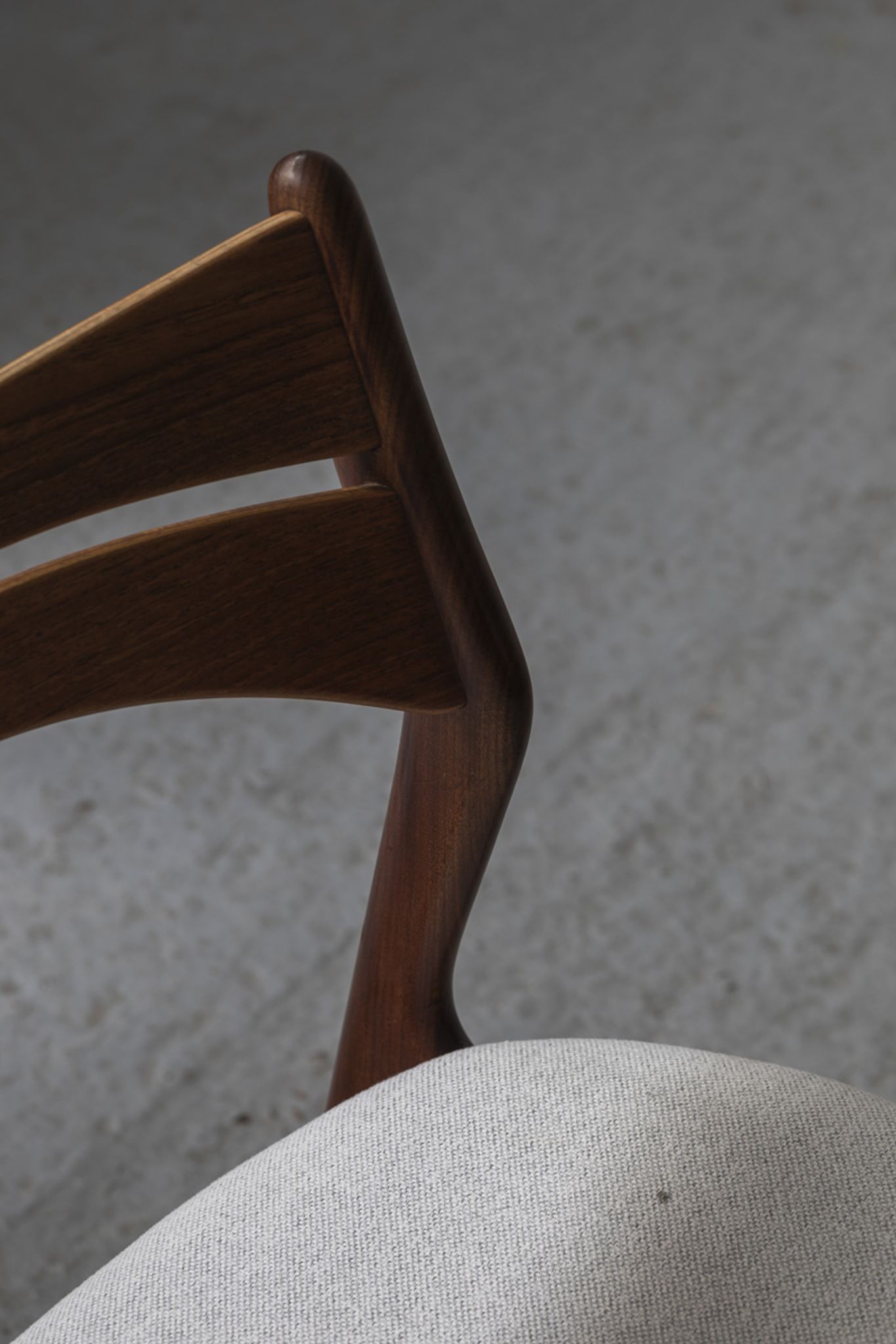 Set of 4 dining chairs ‘model 310’ by Erik Buch for Chr. Christensens Møbelfabrik, Danish design, 60