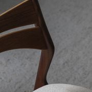 Set of 4 dining chairs ‘model 310’ by Erik Buch for Chr. Christensens Møbelfabrik, Danish design, 60