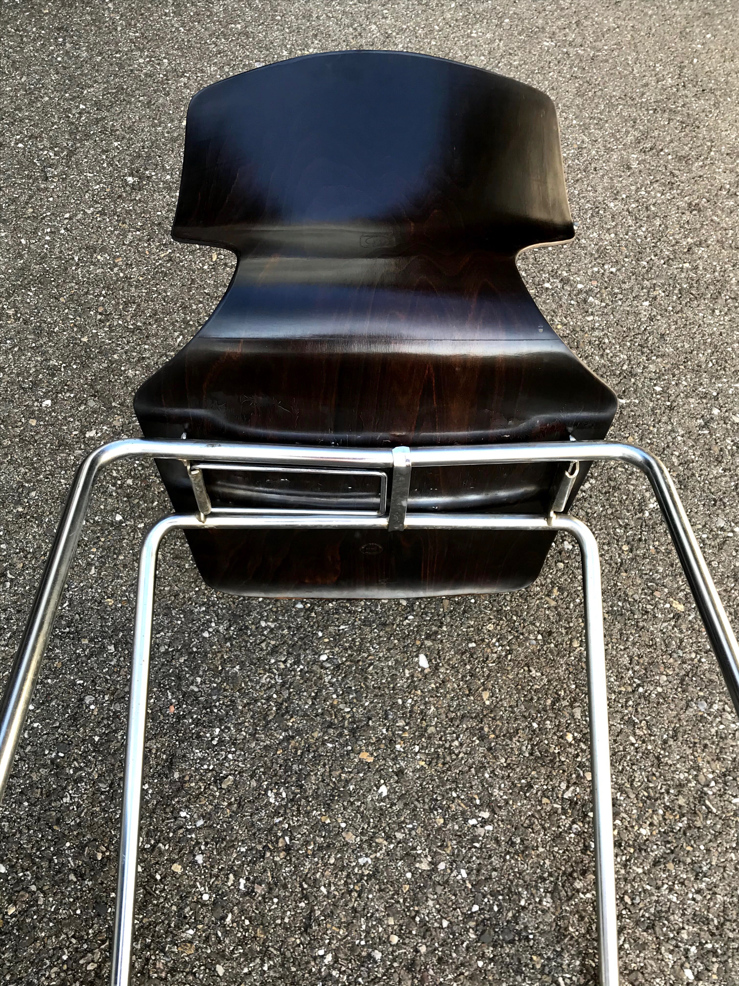 Vintage Thonet chairs 1960