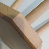 Set of 2 wooden stools