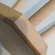 Lot de 2 tabourets en bois