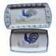 Henriot Quimper vintage numbered asparagus dishes