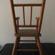 Wooden chair for dolls, early 20th century