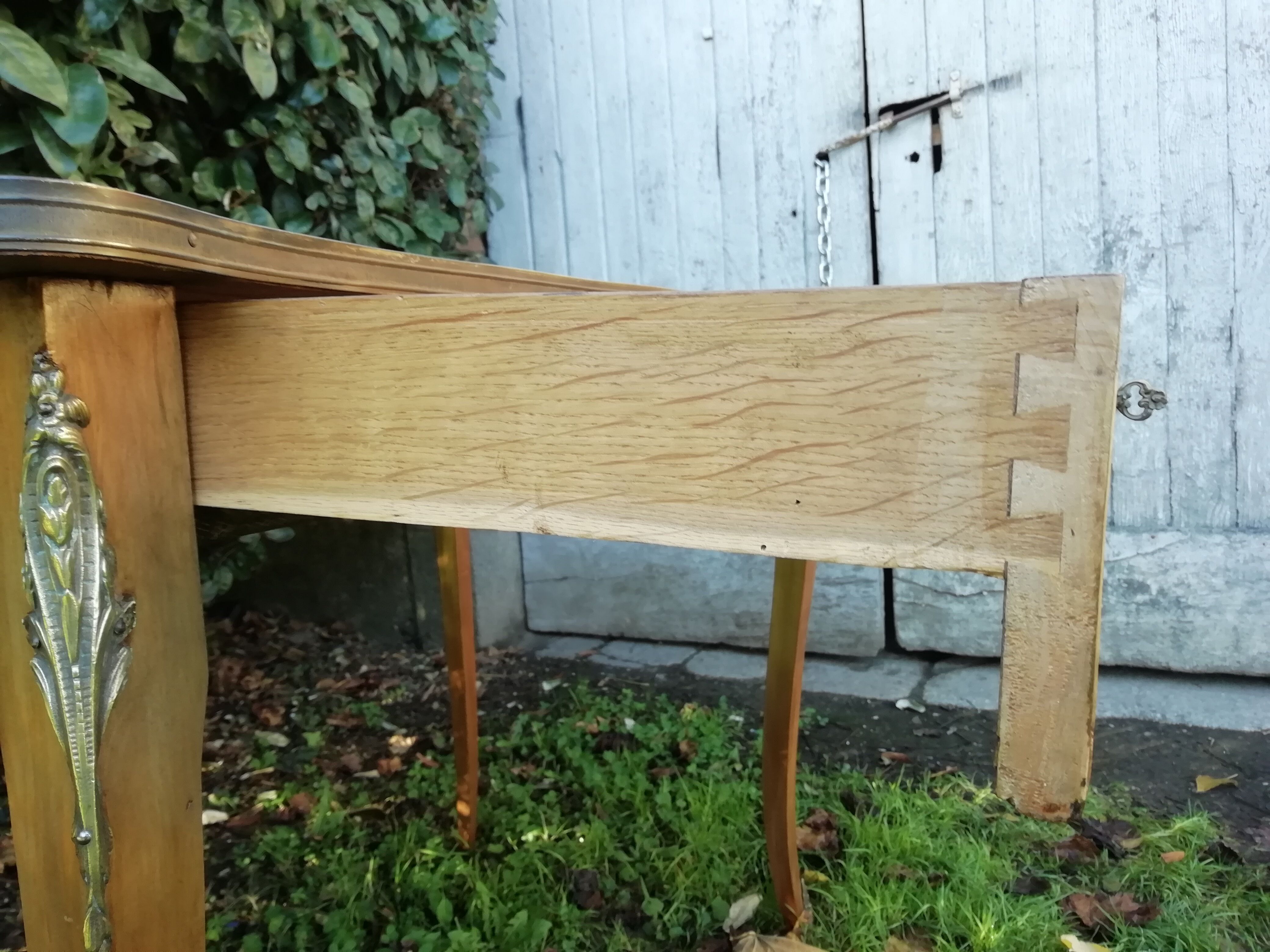 Louis XV style flat desk