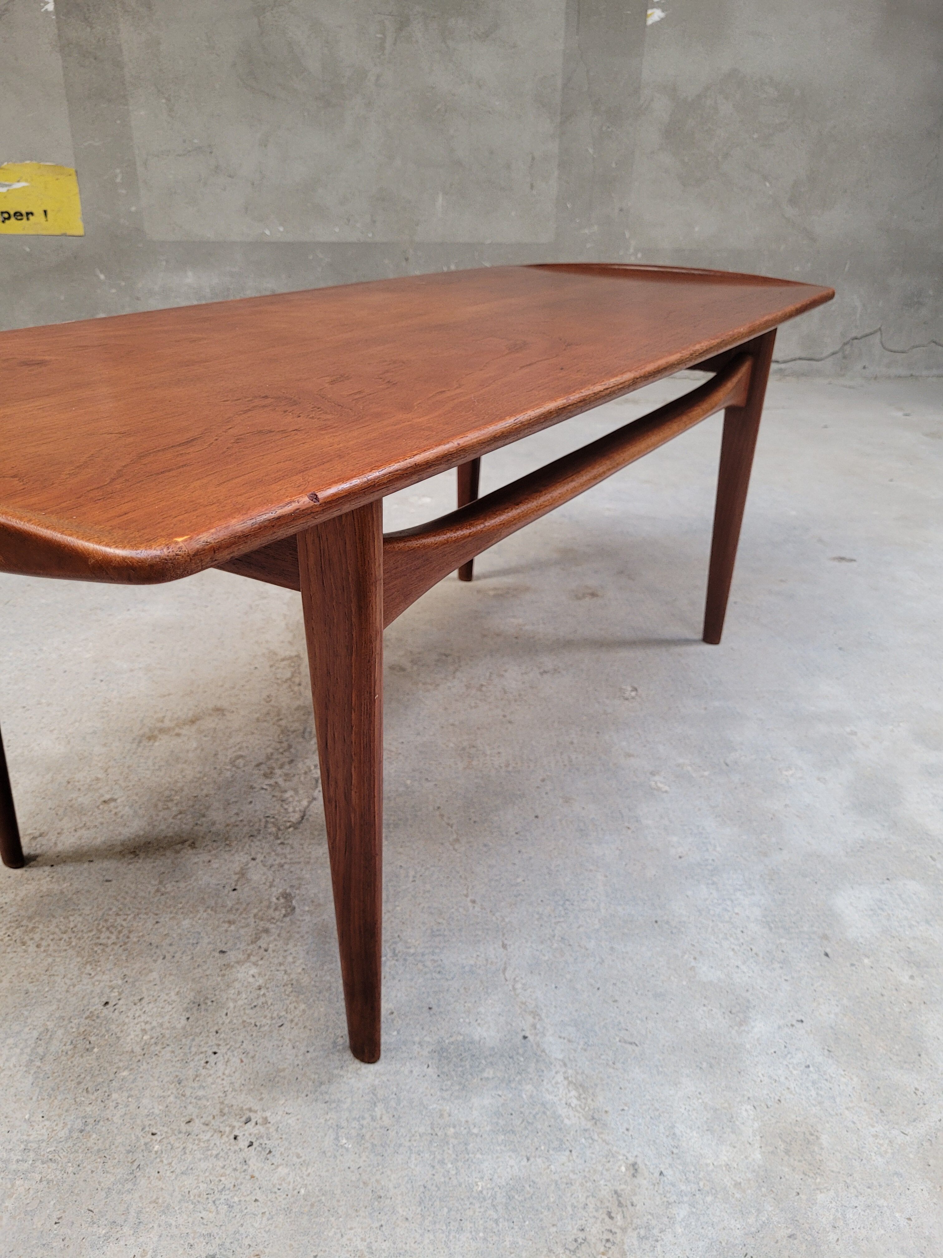 Kindt Larsen coffee table Denmark 1960