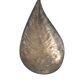 Silver-plated shell shaped great bowl,  Renato Raddi, Italy 1970s