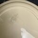 Hollow dish with blue rose motif, octagonal, vintage Digoin