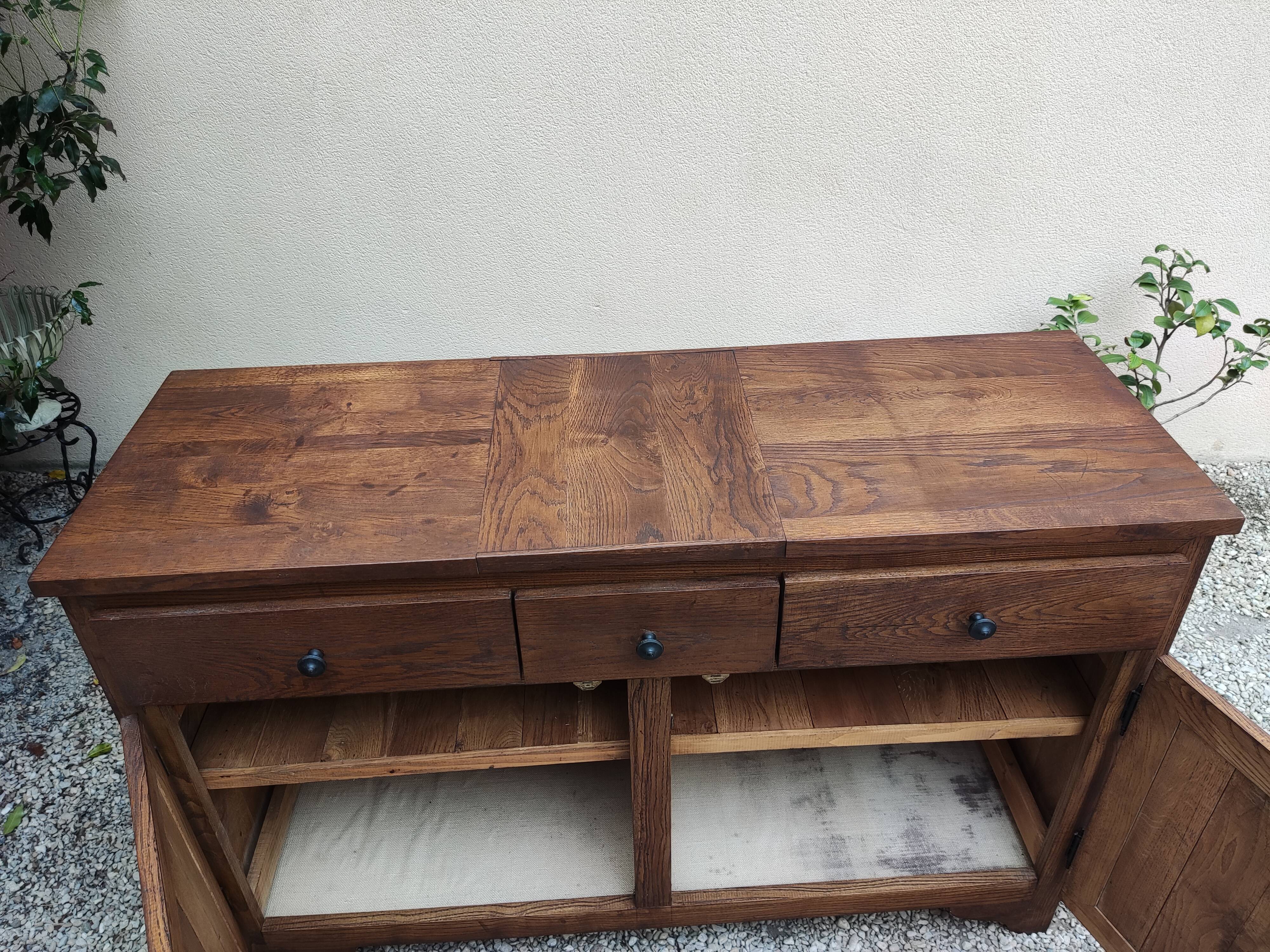 Oak sideboard