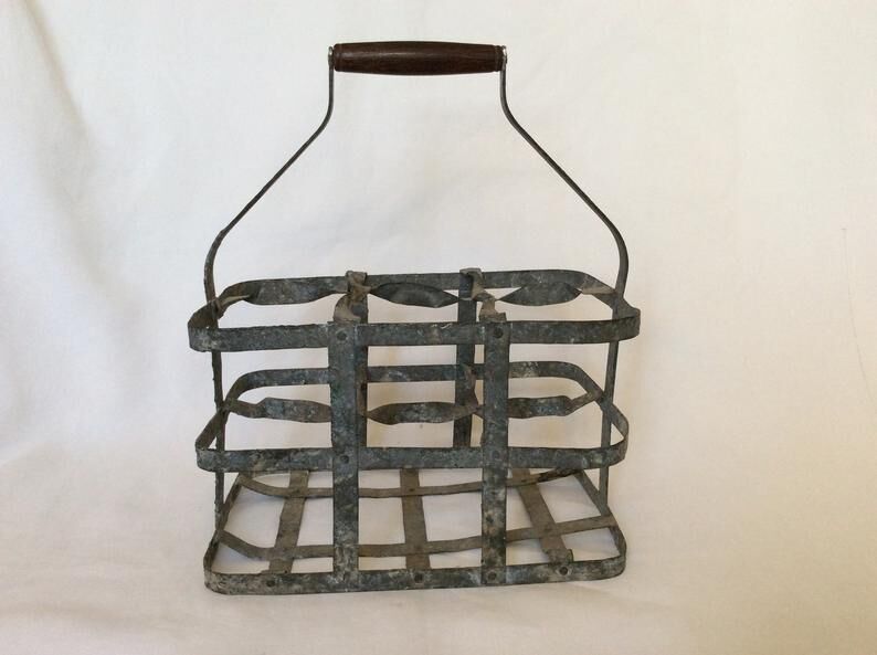 Door - vintage old bottle 50s