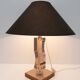 Mid-century Moden Italian Plexiglass and Silver Table Lamp, 1970s