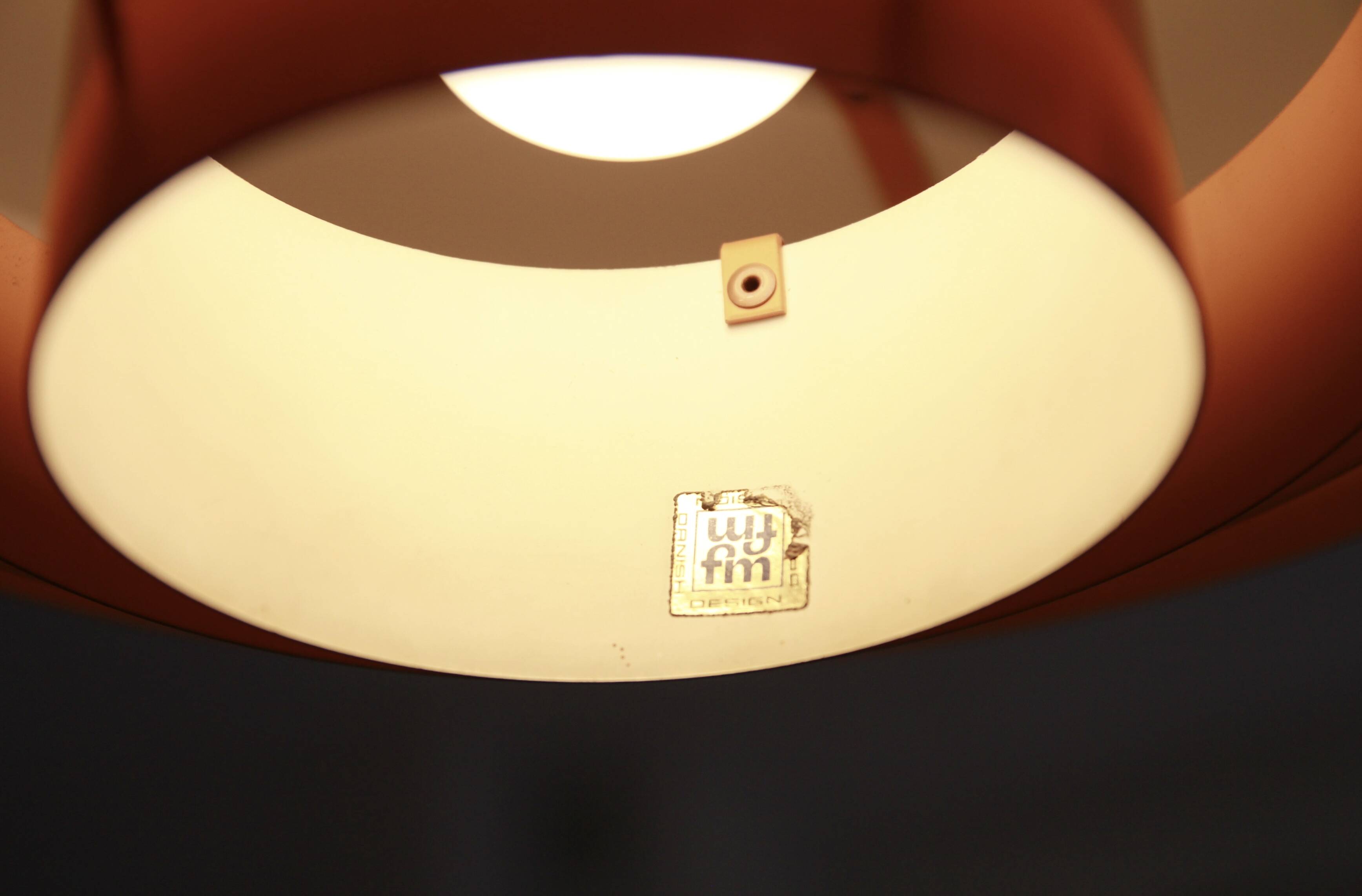 Jo Hammerborg Copper Roulet pendant lamp for Fog and Morup