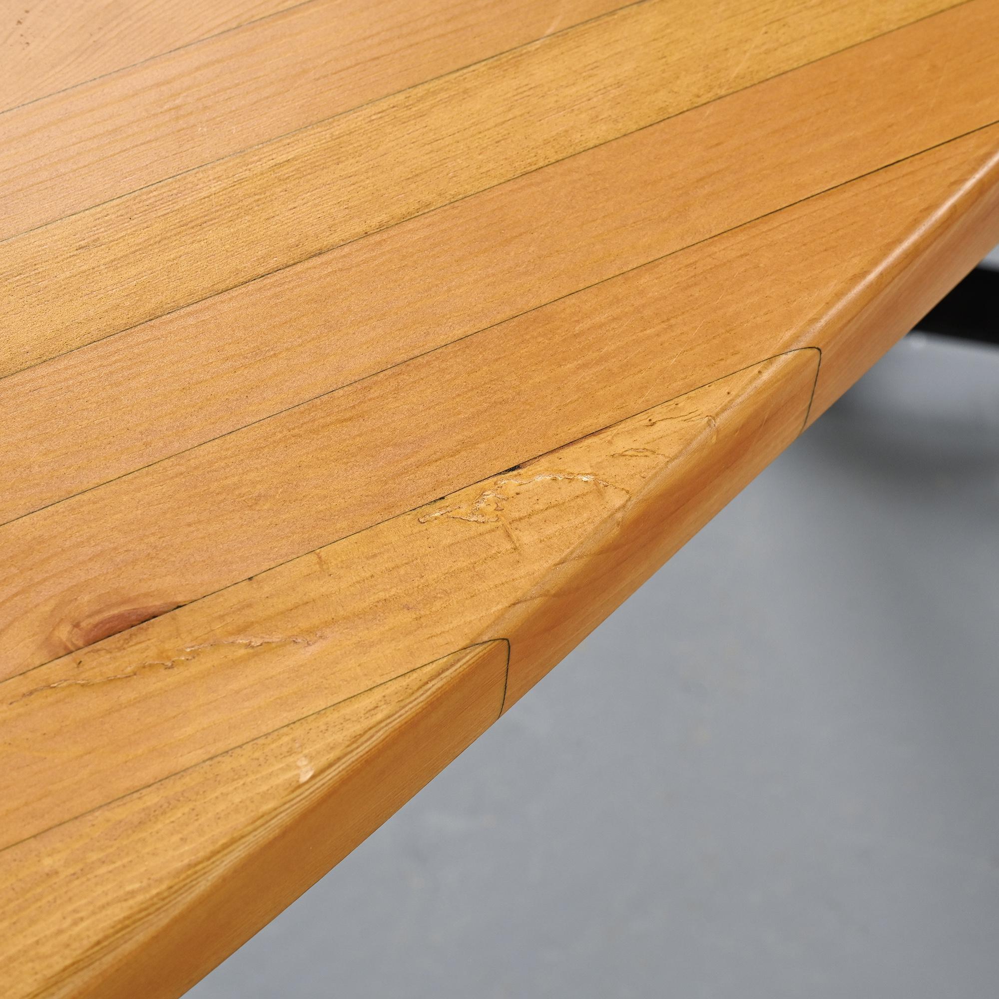 Charlotte Perriand, free-form table, Les Arcs, around 1986
