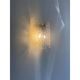 Hammered Strips listelli Murano Glass Wall Sconce by Simoeng