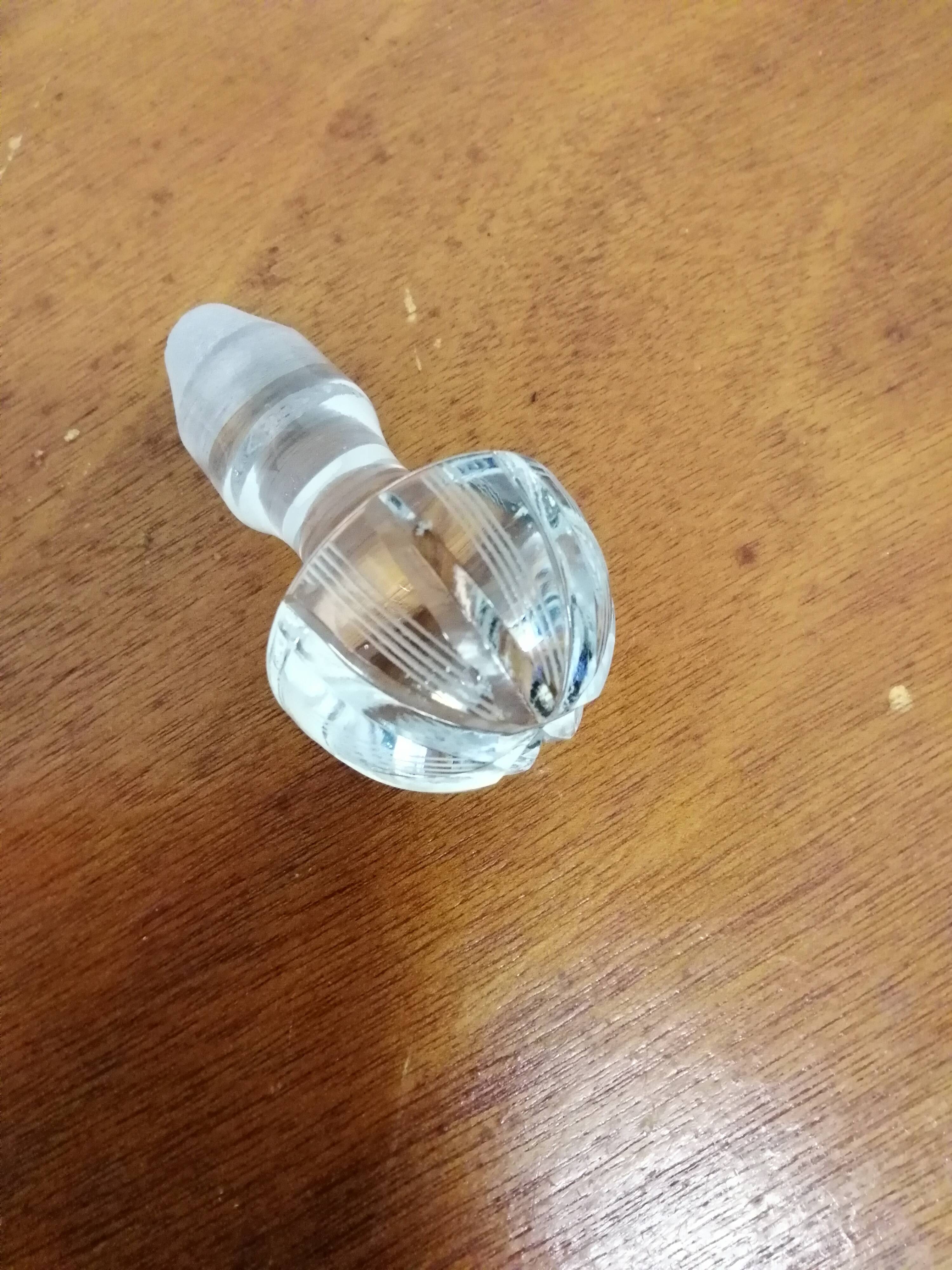 Cut Crystal Liqueur Carafe