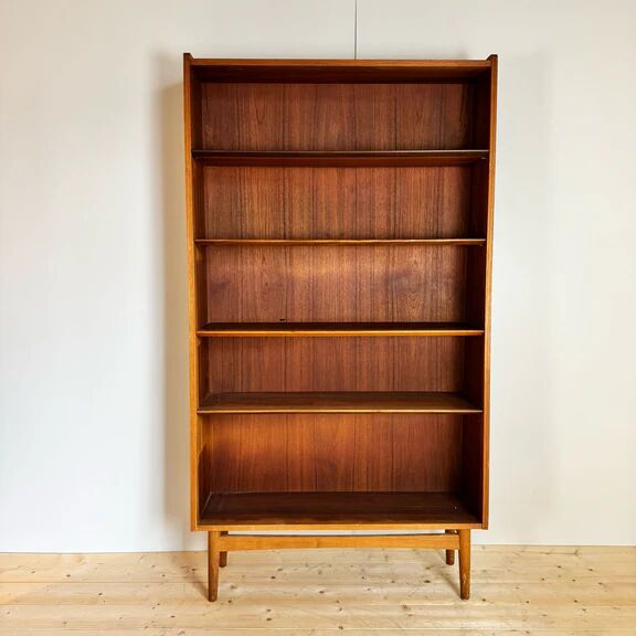 Mid-century teak bookcase, Denmark, 1960s