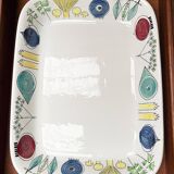 Mid-Century decorative bowl plate in Swedish ceramic, Picknick by Marianne Westman for Rörstrand, 1950s.