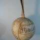 Ballon en cuir cousu " Slingball " Hungaria 1960