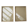 Vintage frames for 228 x 304 mm subject - set of two