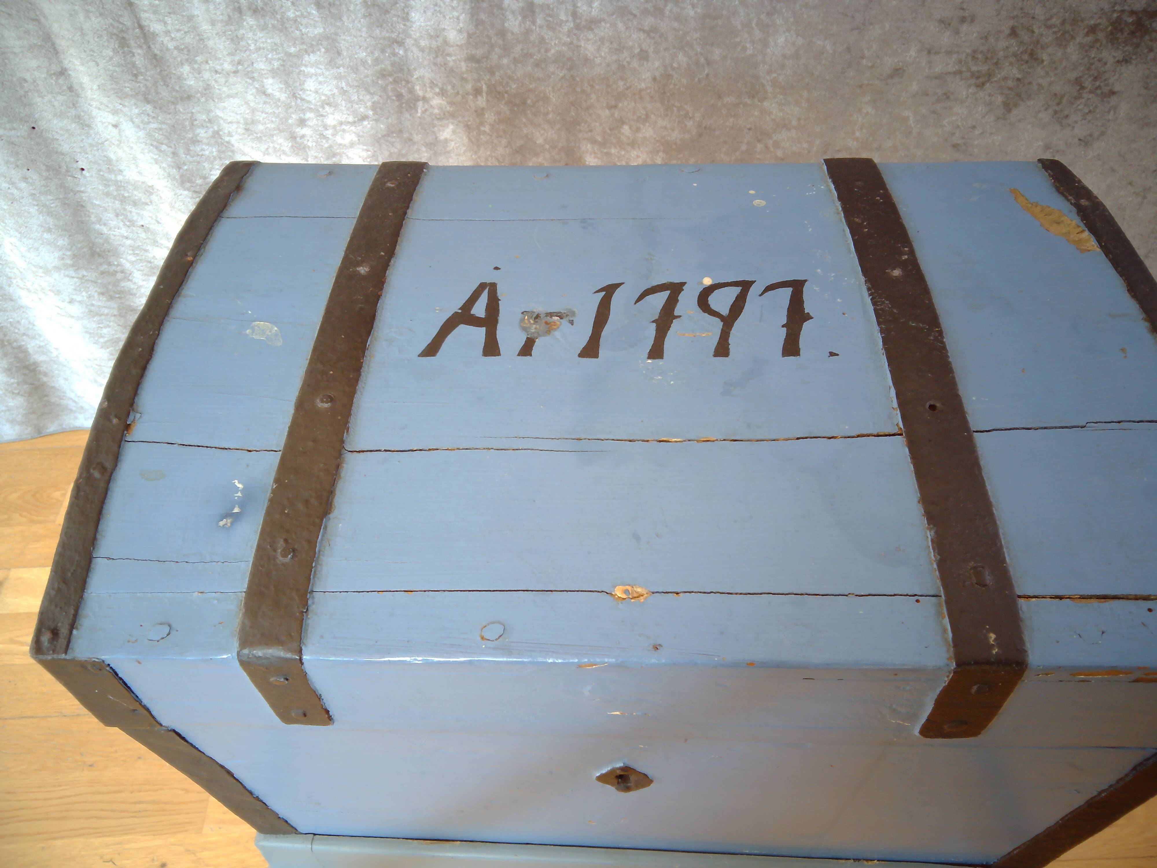 Old swedish folkart chest.