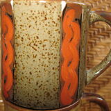 Set of vintage mugs