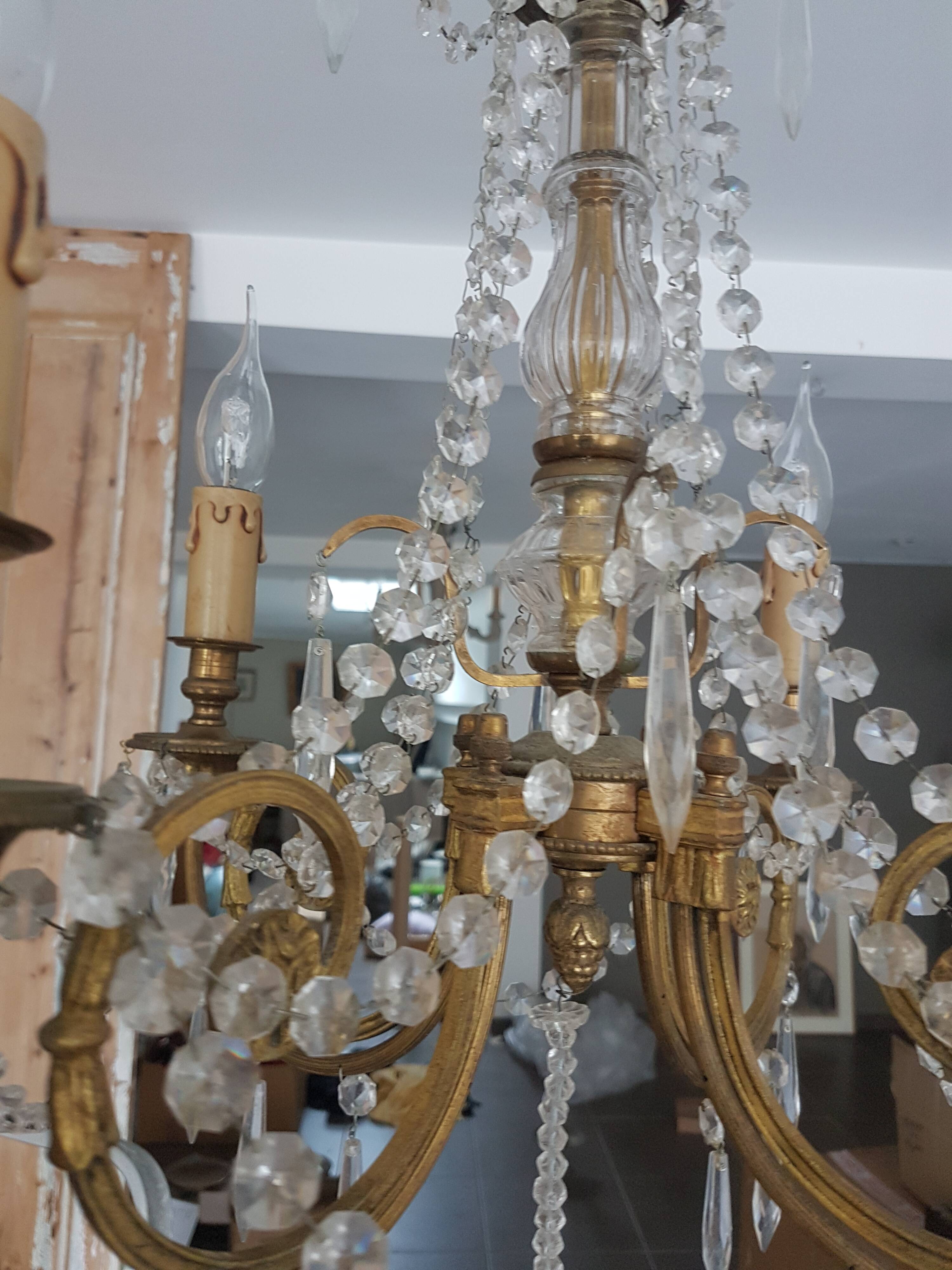 Crystal chandelier