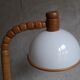 Lampadaire en bois, design hollandais par steinhauer