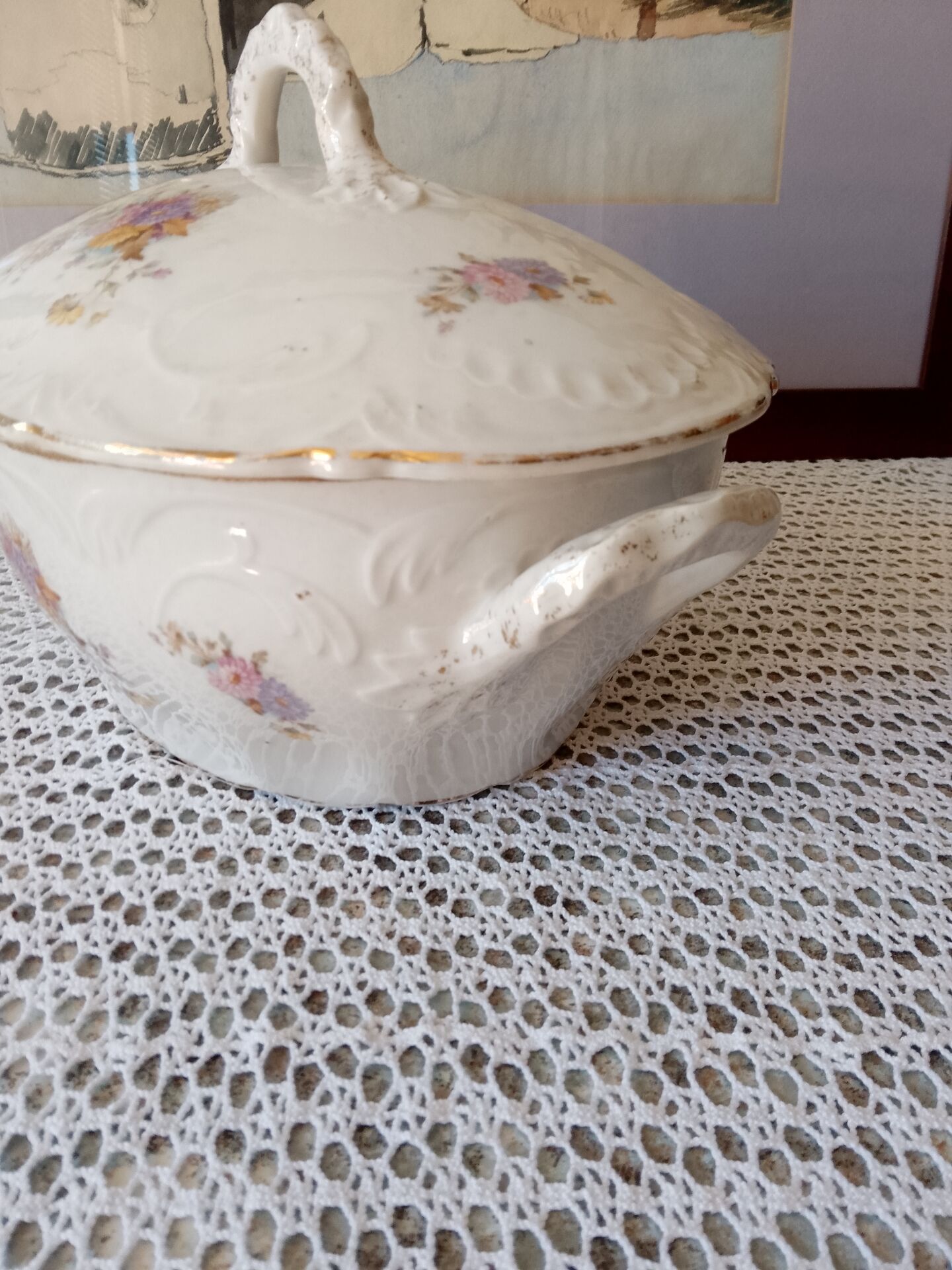 Antique soup tureen